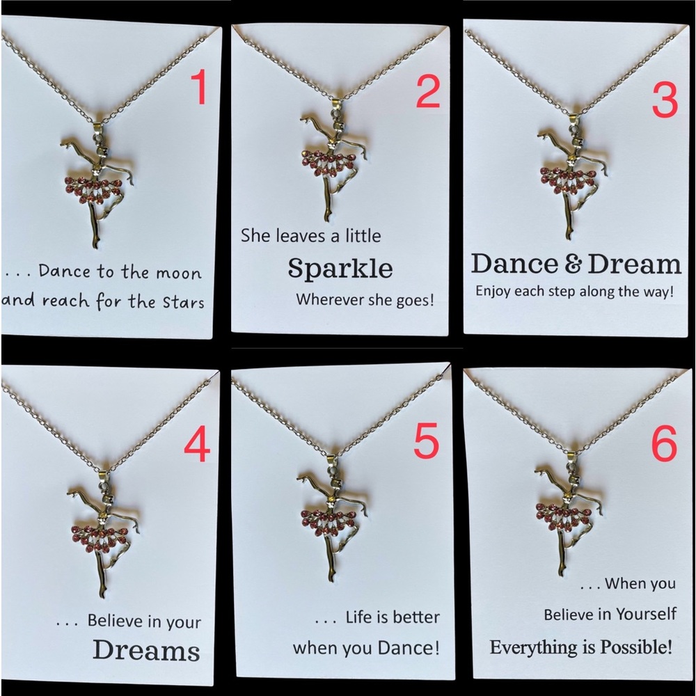 🆕 Ballerina Necklace - Pink - Picture 7 of 16